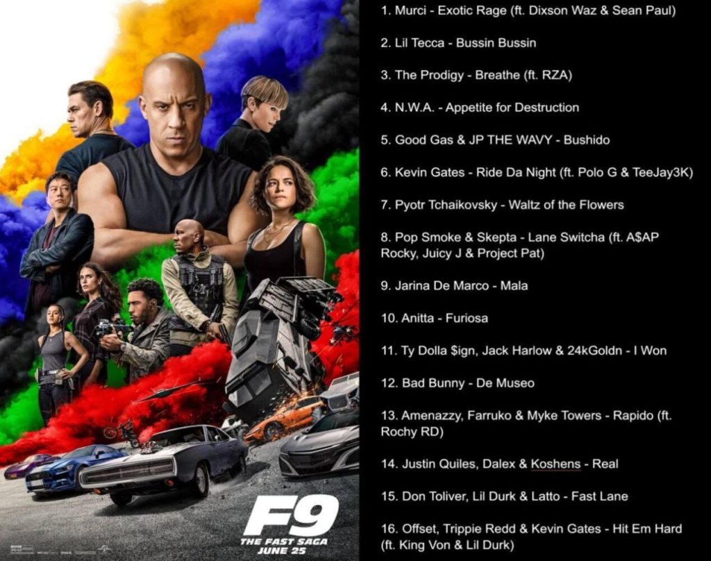 Velozes e Furiosos terá Anitta, Bad Bunny, Farruko na trilha sonora